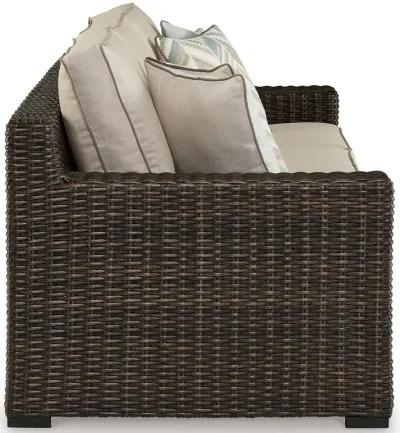 Coastline Bay Outdoor Sofa with Cushion