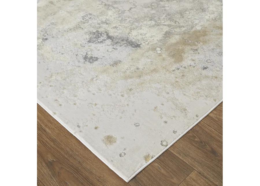 Astra 39L3F Gray/Gold/Ivory 2'10" x 7'10" Rug