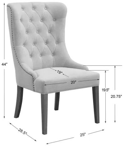 Rioni Tufted Wing Chair