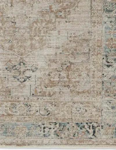 Leila Emory Tan/Taupe 2'6" x 8' Runner Rug