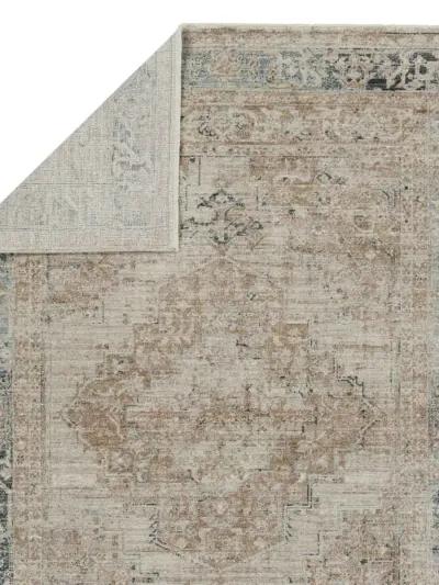 Leila Emory Tan/Taupe 2'6" x 8' Runner Rug