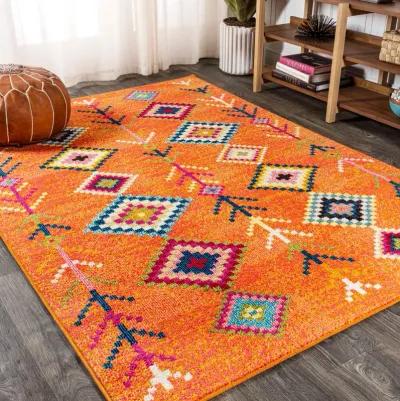 Tribal Love Geometric Area Rug