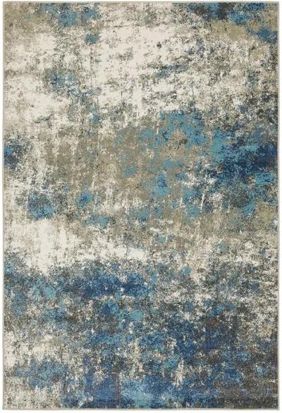 Venice 9'10" x 12'10" Blue Rug