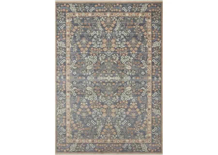 Holland HLD02 Navy 7'10" x 10'2" Rug by Rifle Paper Co.