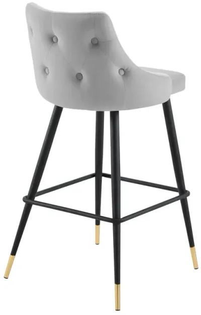 Adorn Performance Velvet Bar Stool