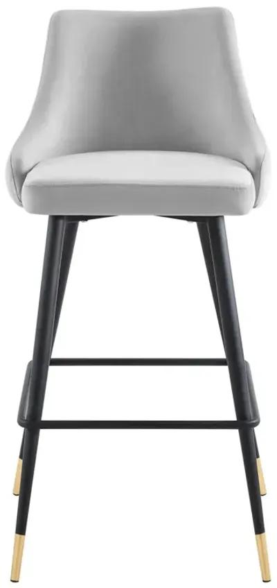 Adorn Performance Velvet Bar Stool