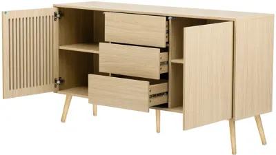 Merax Modern Storage Cabinet with Adjustable Shelf