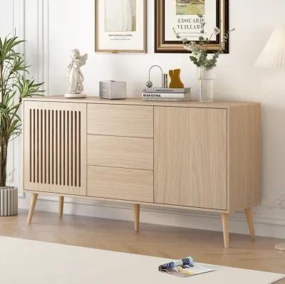 Merax Modern Storage Cabinet with Adjustable Shelf