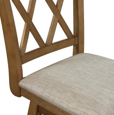 Brookline 42.5 in. High Back Wood 29 in. Bar Stool