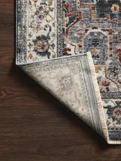 Samra Slate/Multi 9'6" x 13'1" Rug