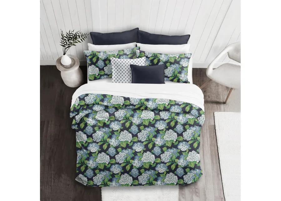 6ix Tailors Fine Linens Midnight Garden Navy Duvet Cover Set