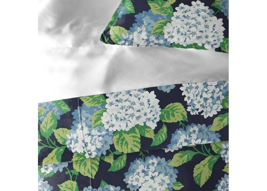 6ix Tailors Fine Linens Midnight Garden Navy Duvet Cover Set