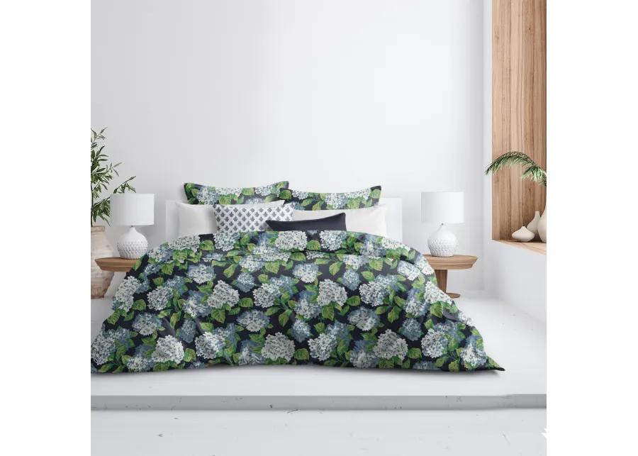 6ix Tailors Fine Linens Midnight Garden Navy Duvet Cover Set