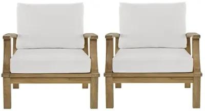 Modway Marina 2 Piece Outdoor Patio Teak Set