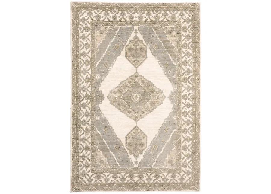 Andorra 3'3" x 5'2" Beige Rug