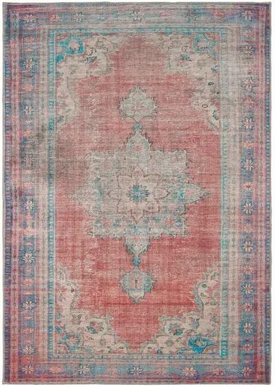 Sofia 7'6" x 9'11" Red Rug