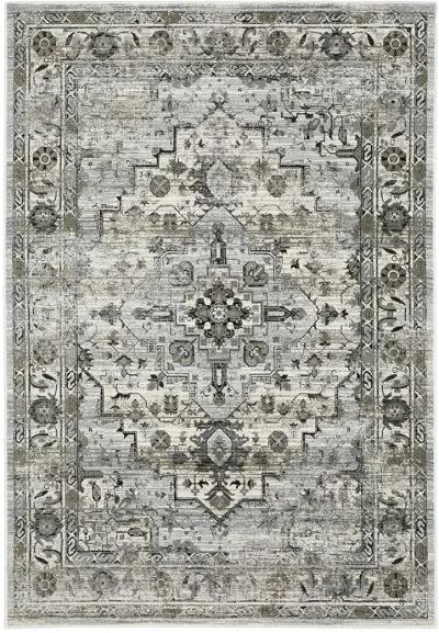 Gemini 9'10" x 12'10" Grey Rug