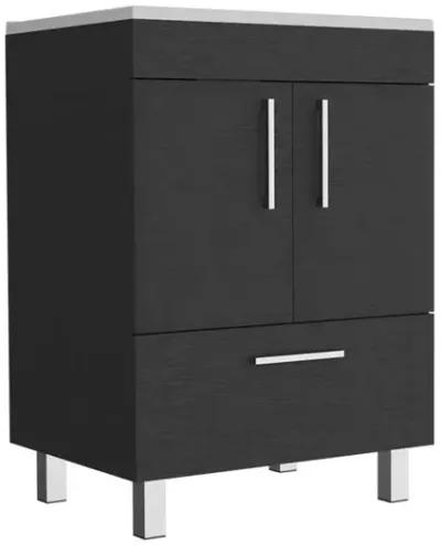 Single Bathroom Vanity Mayorca, Bathroom, Black