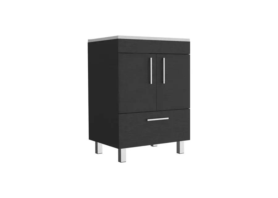 Single Bathroom Vanity Mayorca, Bathroom, Black