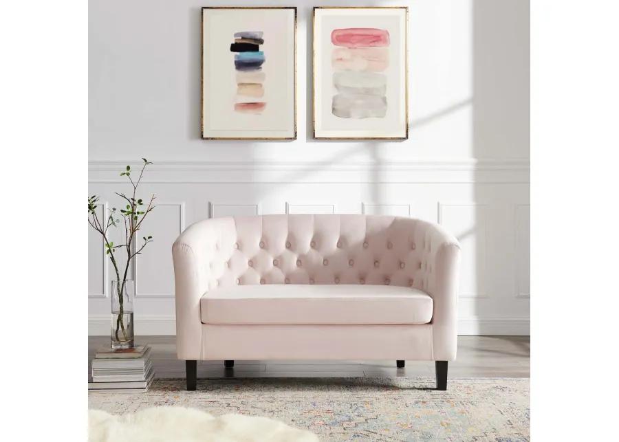 Prospect Performance Velvet Loveseat