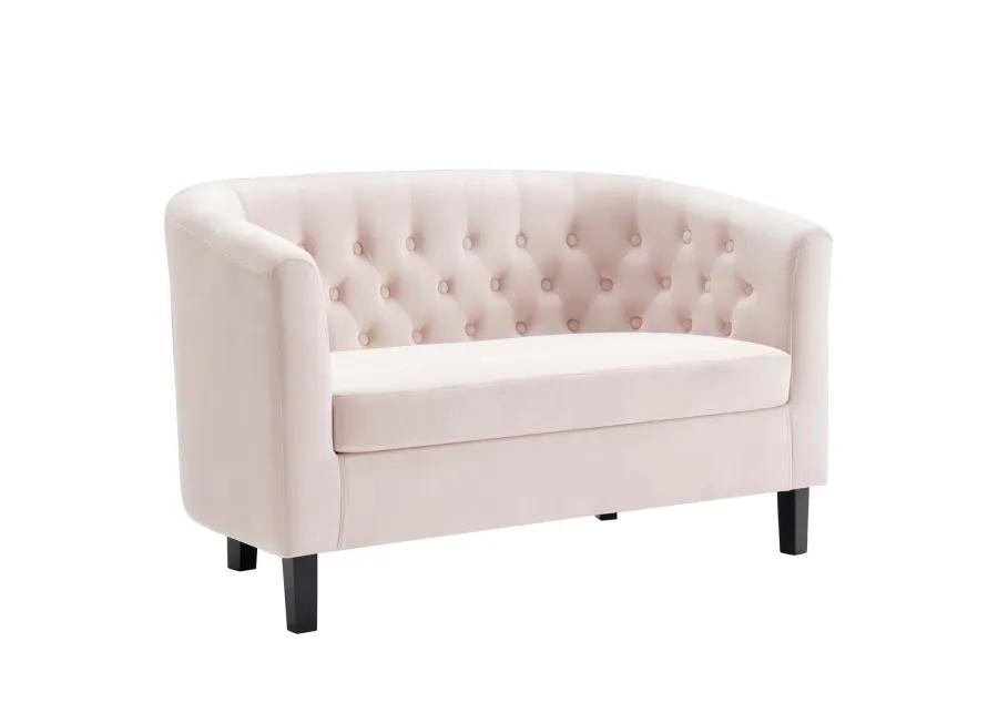 Prospect Performance Velvet Loveseat