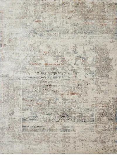 Javari Ivory/Granite 9'6" x 12'6" Rug