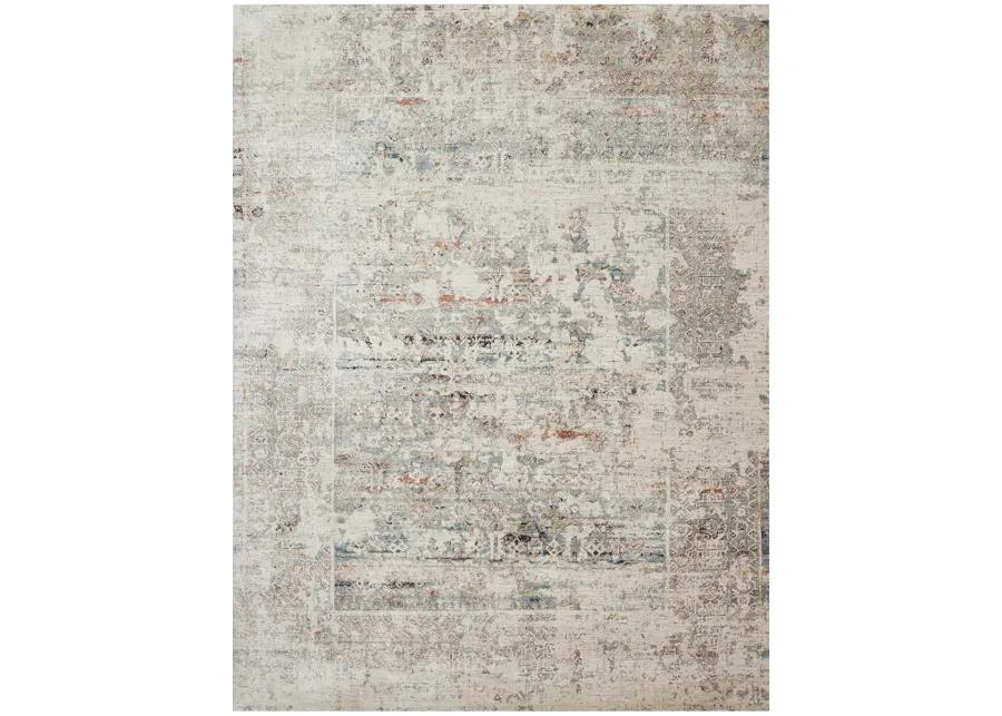 Javari Ivory/Granite 9'6" x 12'6" Rug