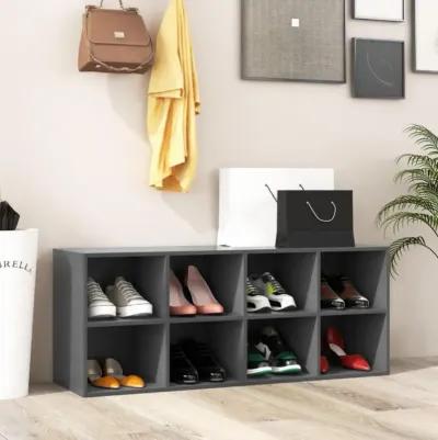 Hivvago 8 Cubbies Shoe Organizer with 500 LBS Weight Capacity