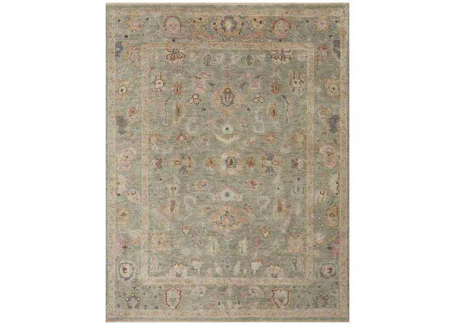 Helena HEL03 Sage/Sunset 5'6" x 8'6" Rug