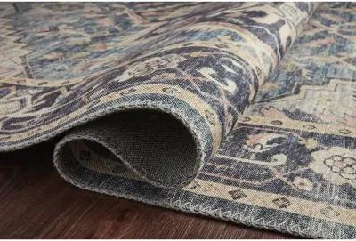 Hathaway HTH01 Navy/Multi 7'6" x 9'6" Rug by Loloi II