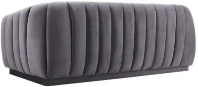 Arno Mauve Velvet Sofa