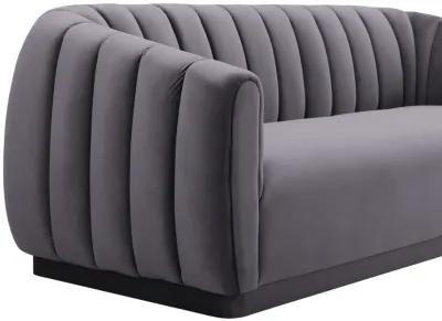 Arno Mauve Velvet Sofa