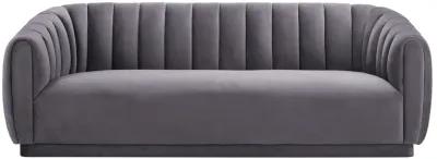 Arno Mauve Velvet Sofa