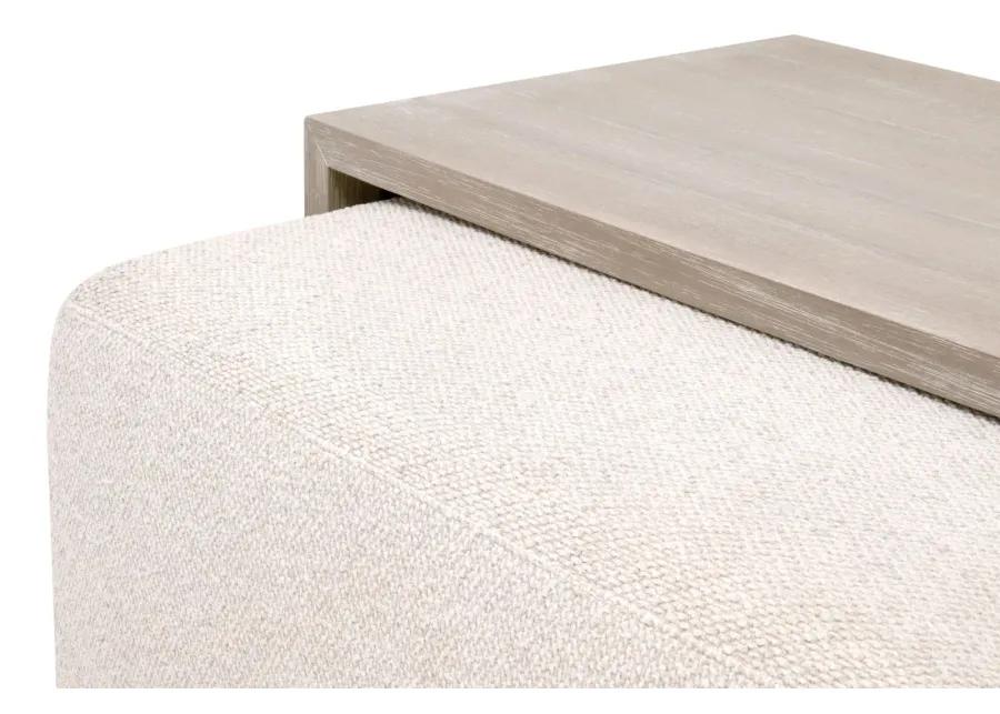 Dovetail Upholstered Coffee Table