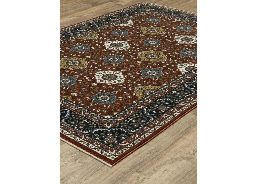 Vivian 2'3" x 7'6" Red Rug