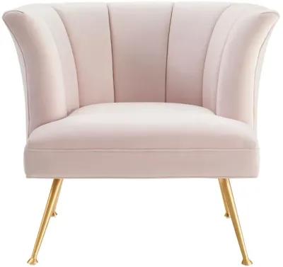 Veronica Channel Tufted Performance Velvet Armchair