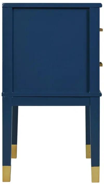 Brody Side Table in Navy