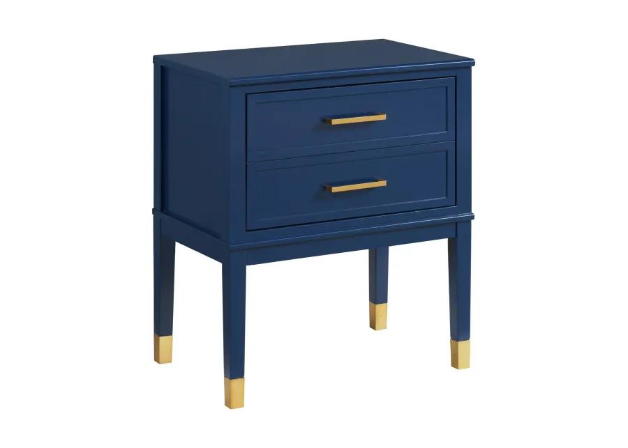 Brody Side Table in Navy