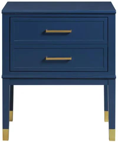 Brody Side Table in Navy