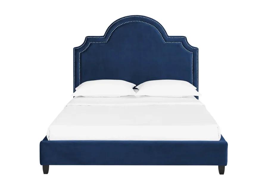 Modway - Primrose Queen Performance Velvet Platform Bed