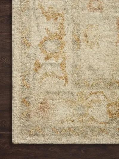 Clement CLM02 Ivory/Gold 4' x 6' Rug