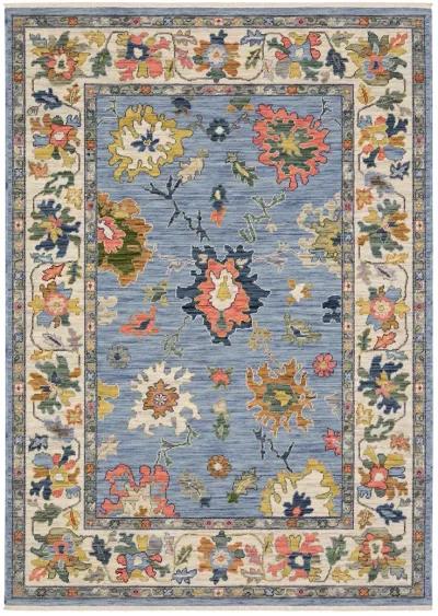 Lucca 2' x 6' Blue Rug