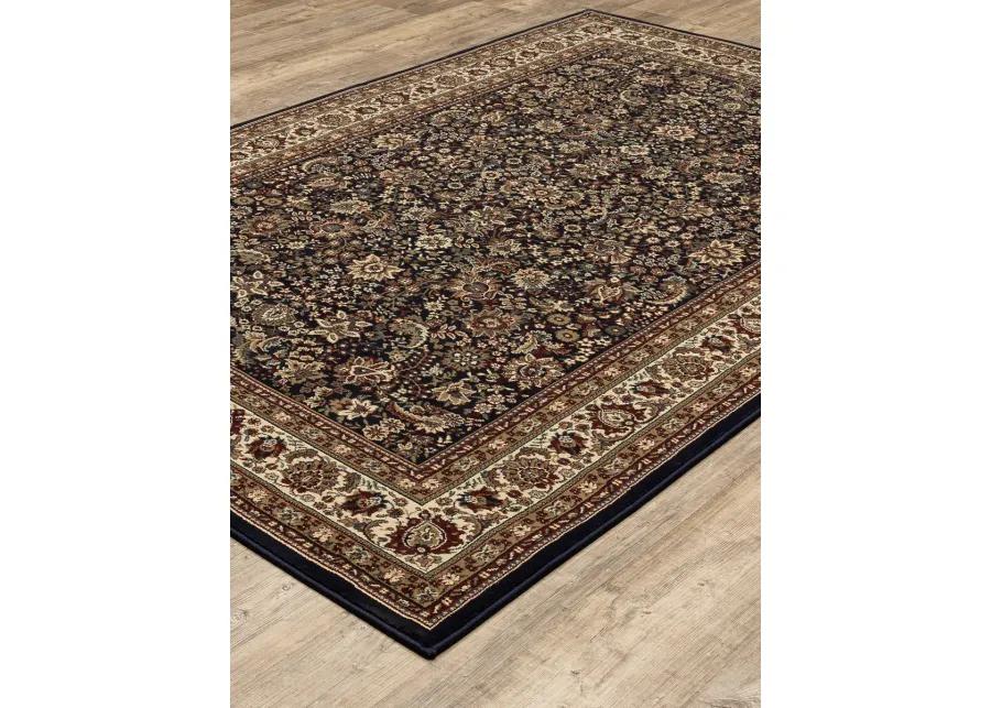 Ariana 2'7" x 9'4" Blue Rug