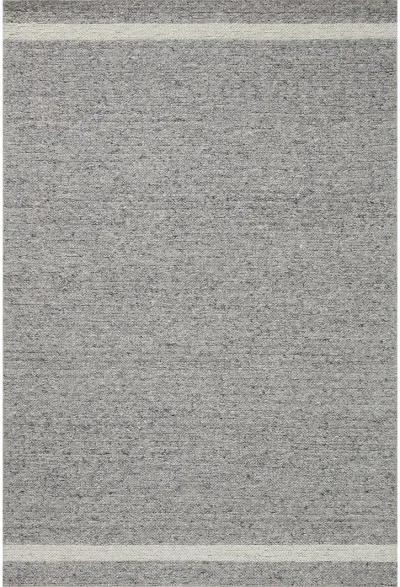 Ashby ASH04 Slate/Ivory 5' x 7'6" Rug