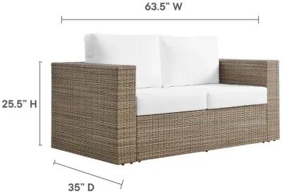 Modway - Convene Outdoor Patio Outdoor Patio Loveseat