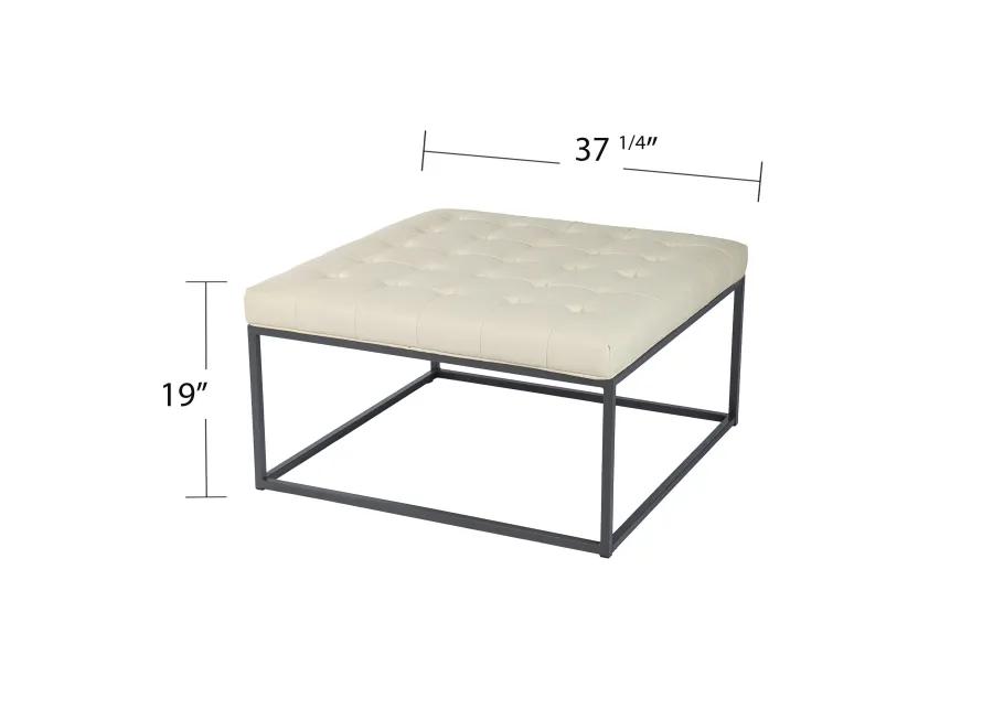 Ciarin Upholstered Cocktail Ottoman