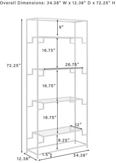 Celeste Etagere Gold