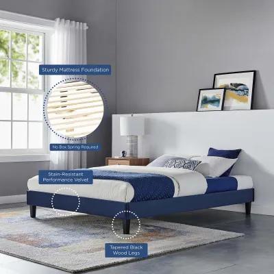 Modway - Liva Performance Velvet Queen Bed