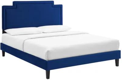 Modway - Liva Performance Velvet Queen Bed