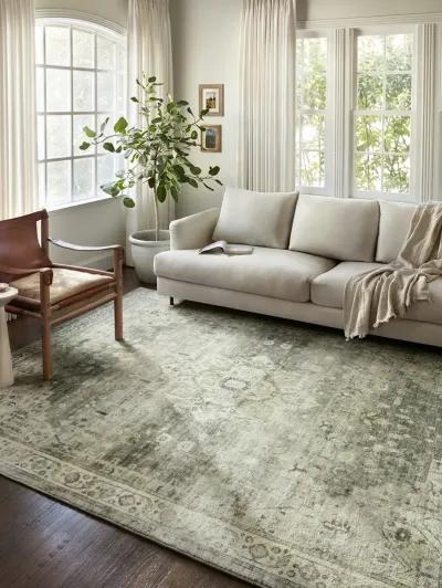 Rosette ROS09 Sage/Beige 7'6" x 9'6" Rug